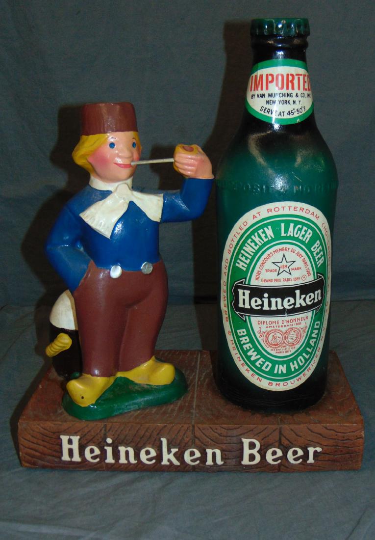 1950's Heineken Beer Counter Top Store Display (1 of 6)