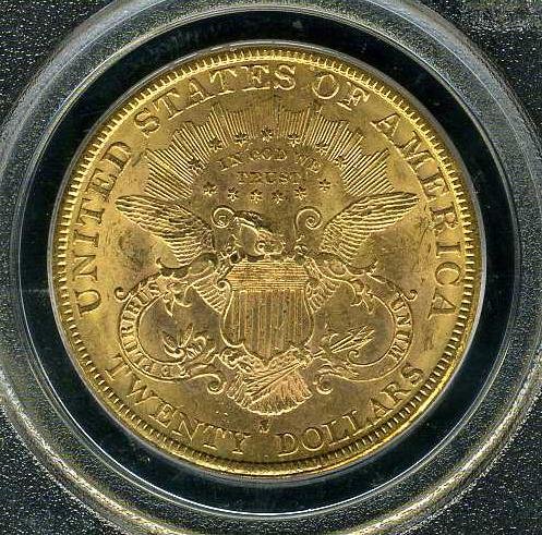 $20 DOUBLE EAGLE GOLD COIN - 3