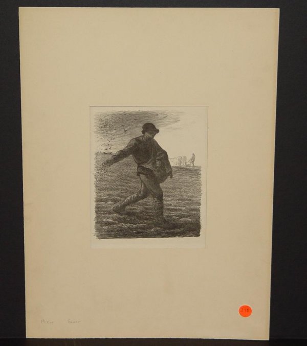 J. F. MILLET. "THE SOWER"