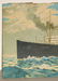 2132: VINTAGE OCEAN LINER PRINT R.M.S. AQUITANIA - 2