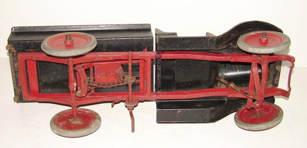 BUDDY L PRESSED STEEL NO.201 DUMP TRUCK - 5