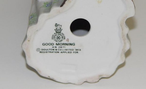 ROYAL DOULTON - GOOD MORNING - 3
