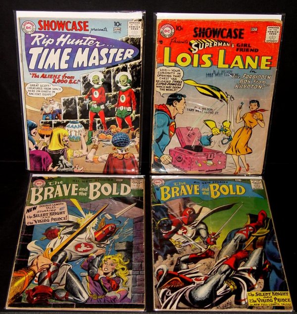 D.C.COMICS LOT OF FOUR.