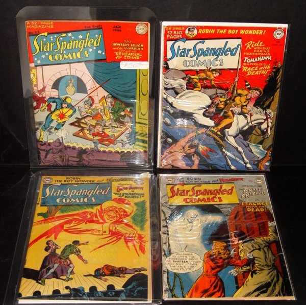 D.C. STAR SPANGLED COMICS.