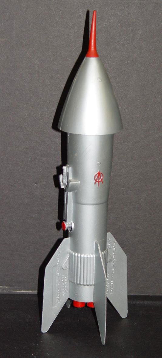 rocket ship mechanical bank