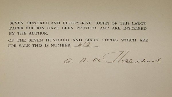 ROSENBACH. BOOKS AND BIDDERS. - 4