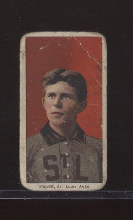 BASEBALL T-206 LOT OF SIX CARDS. - 5