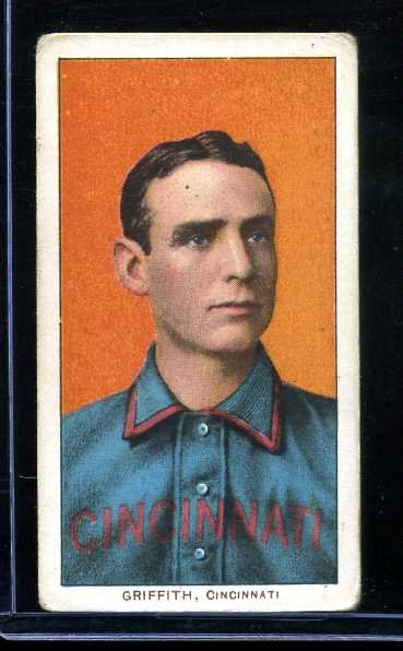BASEBALL T-206 LOT OF TWO GRIFFITH. - 2