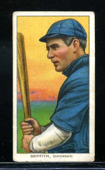 BASEBALL T-206 LOT OF TWO GRIFFITH. - 3
