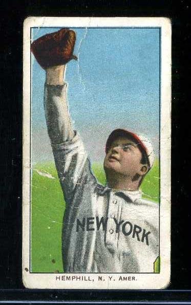 BASEBALL T-206 LOT OF SIX CARDS. - 2