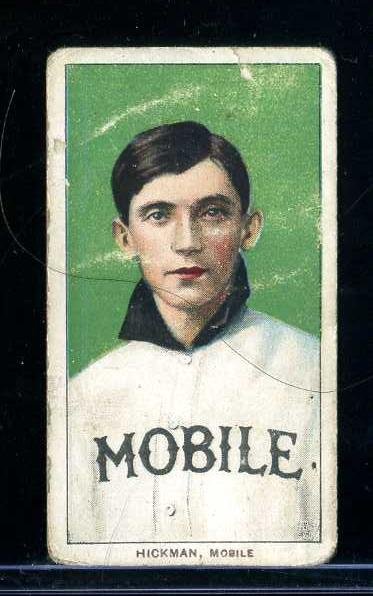 BASEBALL T-206 LOT OF SIX CARDS. - 6