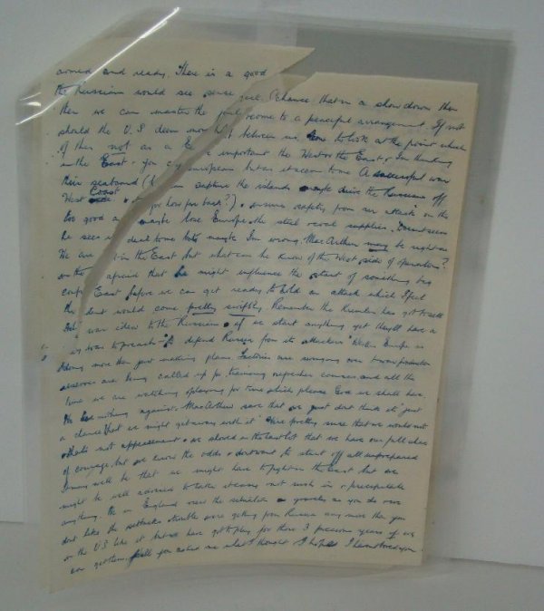 COURTENAY. HANDWRITTEN LETTERS. - 3