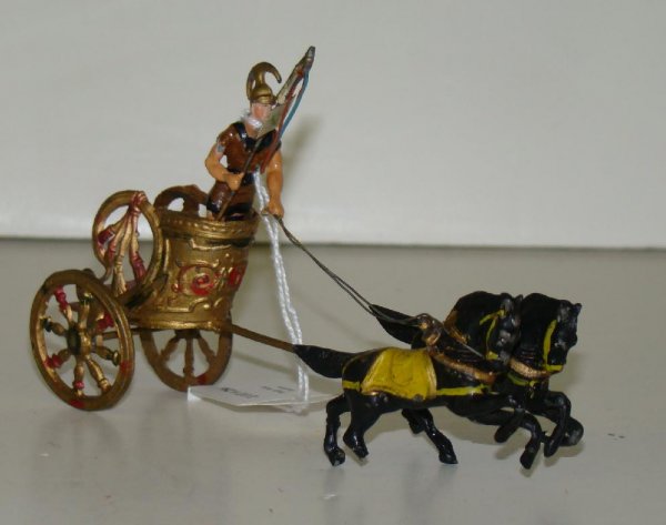 HEYDE. 2 HORSE ROMAN CHARIOT.
