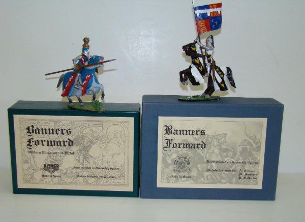 BANNERS FORWARD. 2 BOXED SETS