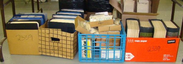 BALANCE OF ESTATE STAMP COLLECTION