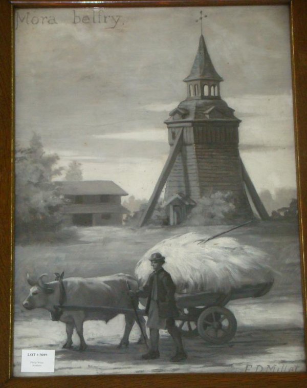 FRANCIS DAVIS MILLET. OIL. - 2