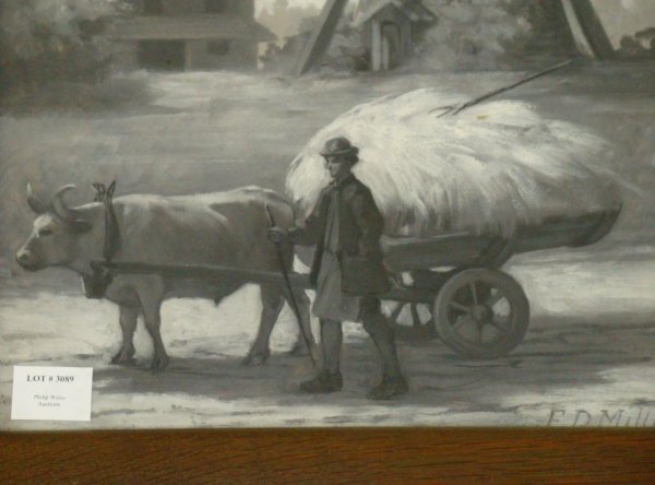 FRANCIS DAVIS MILLET. OIL. - 4
