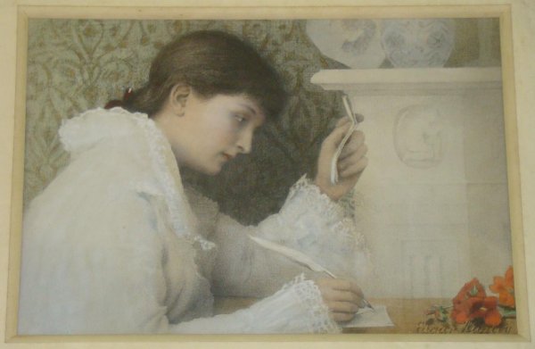 EDGAR HANLEY. PRINT. - 2