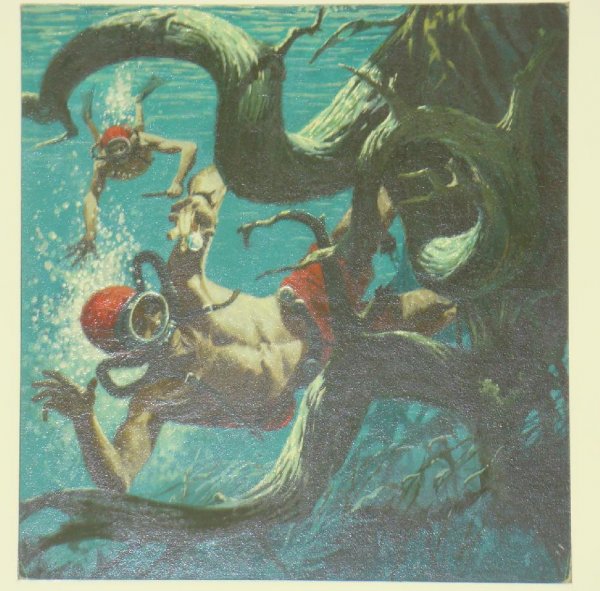 ORIGINAL 1959 ARGOSY COVER ART. JOHN STYGA - 2