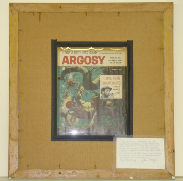 ORIGINAL 1959 ARGOSY COVER ART. JOHN STYGA - 3