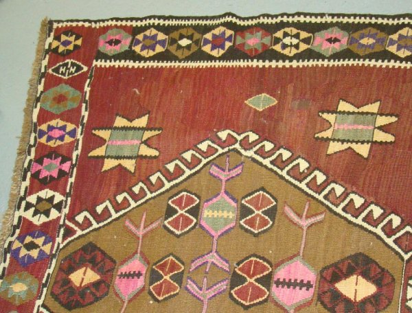 HANDMADE TURKOMEN CARPET RUG - 2