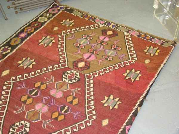 HANDMADE TURKOMEN CARPET RUG - 3