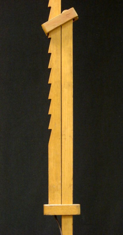 VINTAGE ADJUSTABLE MAPLE FLOOR LAMP - 3