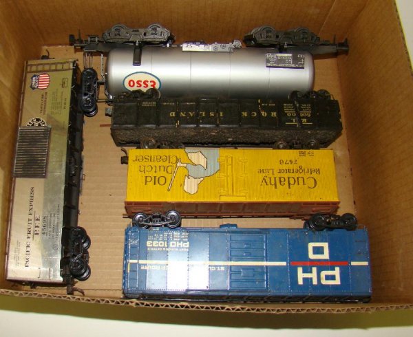 BOX LOT OF MISC. TRAINS - 2