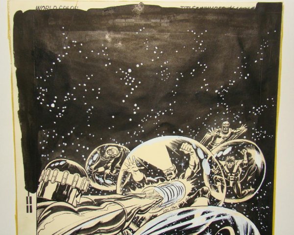 DAVE COCKRUM X-MEN COVER. ORIGINAL ART. - 2