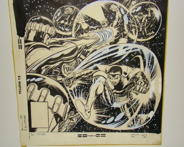DAVE COCKRUM X-MEN COVER. ORIGINAL ART. - 3
