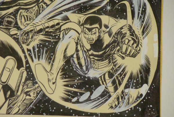 DAVE COCKRUM X-MEN COVER. ORIGINAL ART. - 7