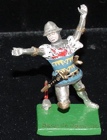 COURTENAY-GREENHILL JEAN DE JOINVILLE: COURTENAY-GREENHILL FIGURE OF JEAN DE JOINVILLE POSITION 8B SIGNED PETER GREENHILL. PLEASE SEE IMAGES OR CALL FOR MORE DETAILS.