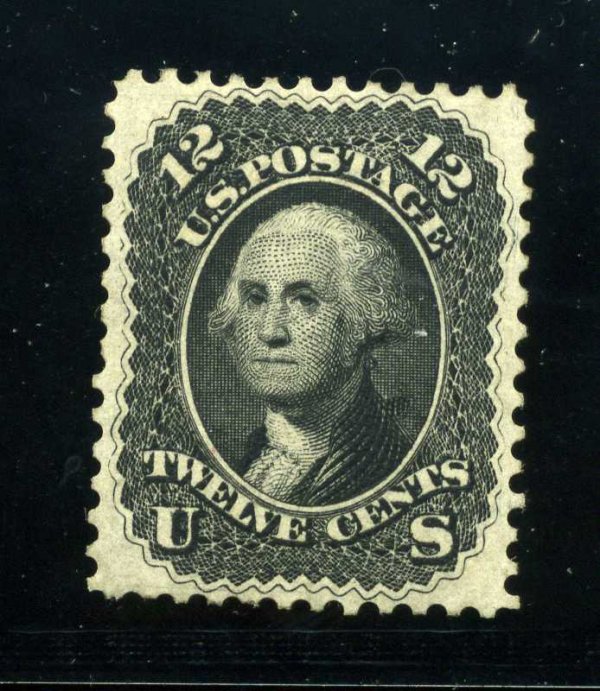 12c 1861 First Design, OG, Scott 59 (60-E6e)