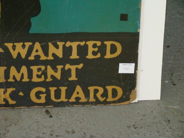 Rare. Recruiting Poster. Black Americana. - 3