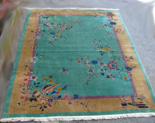 VINTAGE ORIENTAL RUG 9 X 12 - 2
