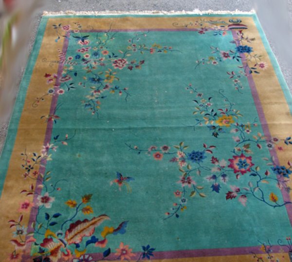 VINTAGE ORIENTAL RUG 9 X 12 - 4