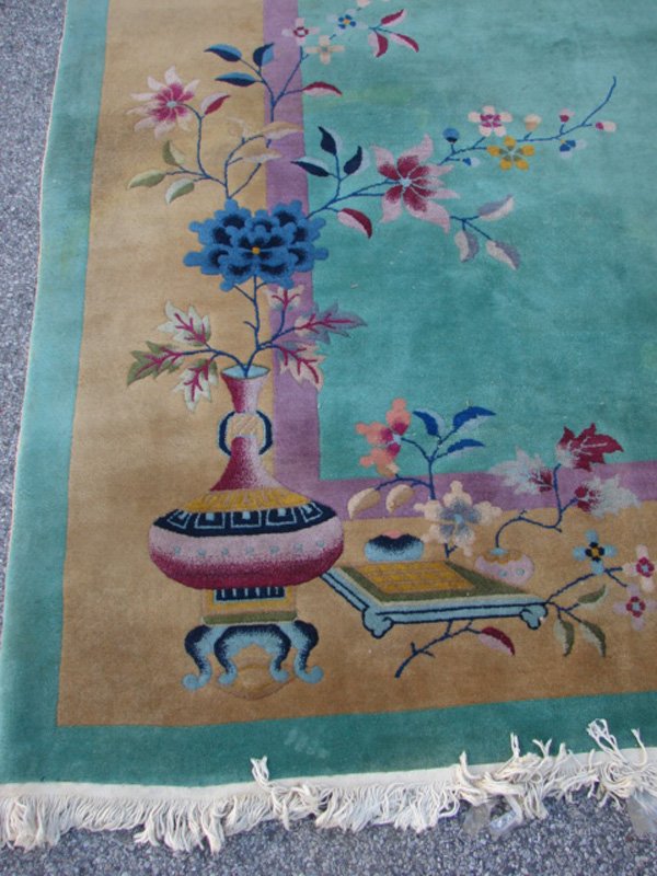 VINTAGE ORIENTAL RUG 9 X 12 - 9