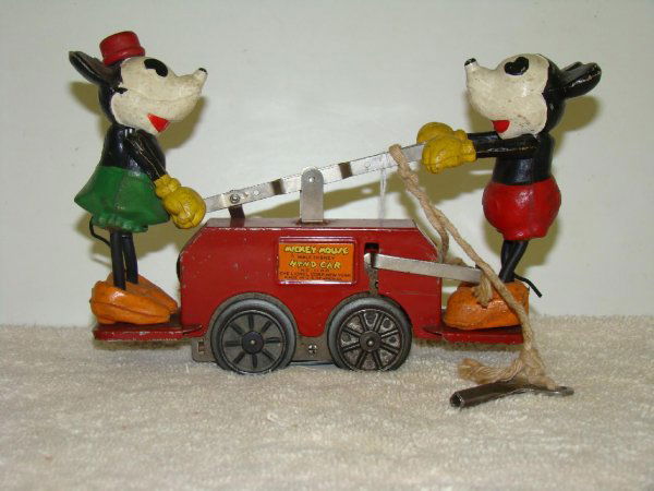Vintage Lionel #1100 Mickey Mouse Hand Car