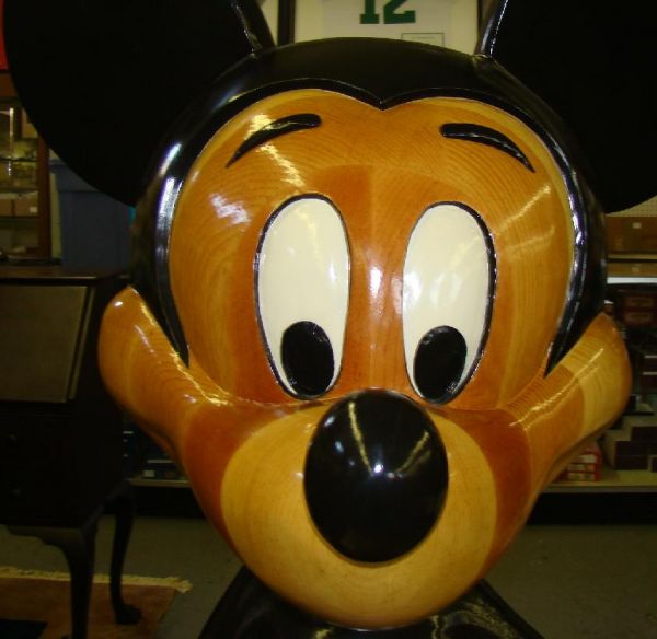 big mickey mouse statue