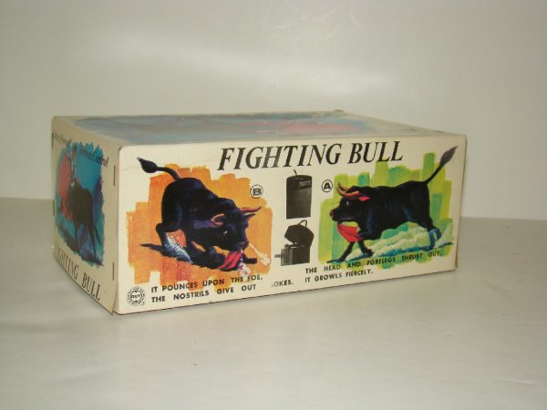 BOXED ALPS BATTERY OPERATED FIGHTING BULL - 6