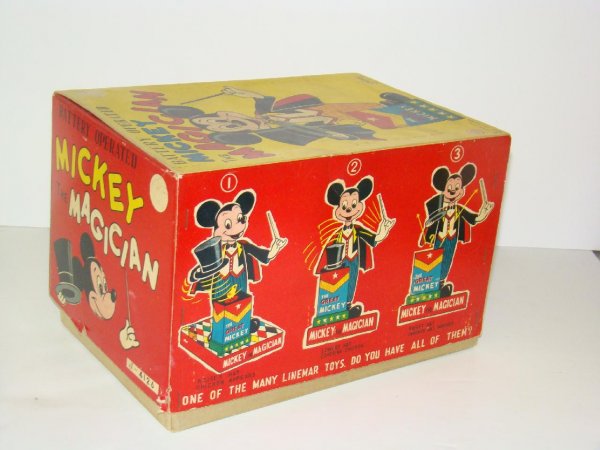 BOXED LINEMAR BATTERY OP MICKEY THE MAGICIAN - 6