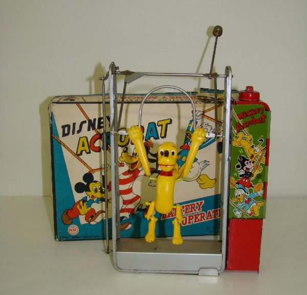 BOXED LINEMAR DISNEY PLUTO ACROBAT