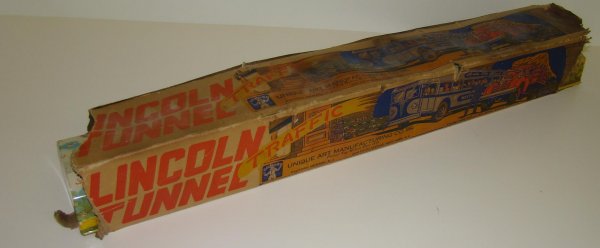 BOXED UNIQUE ART TIN LITHO LINCOLN TUNNEL - 7