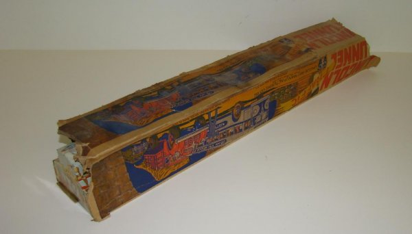 BOXED UNIQUE ART TIN LITHO LINCOLN TUNNEL - 8