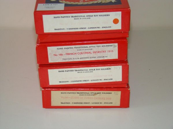 LOT OF 4 TRADITION TOY SOLDIER SETS - 2