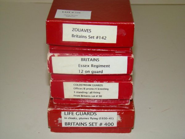 LOT OF 4 BRITAINS TOY SOLDIER SETS - 3