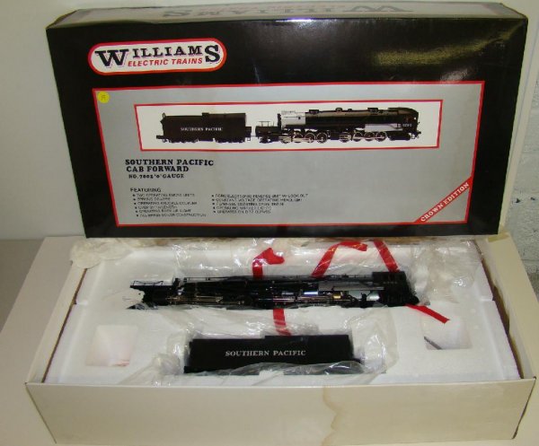 WILLIAMS S. PACIFIC # 7002 'O' GAUGE TRAIN