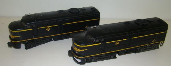 LOT OF TWO LIONEL ERIE ENGINES