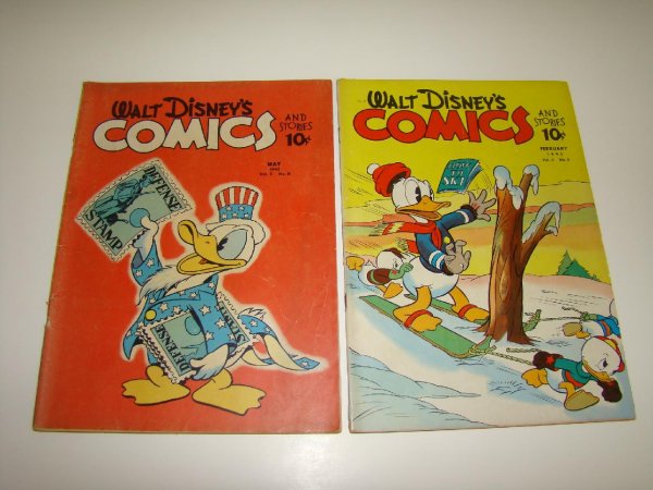DISNEY COMIC LOT. - 2