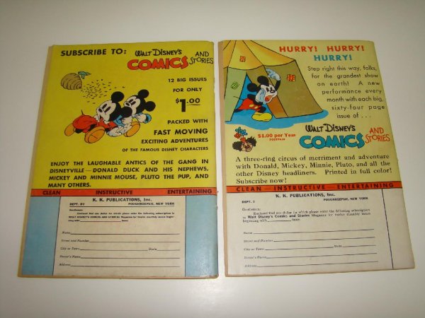 DISNEY COMIC LOT. - 3